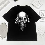 Áo Thun Đen Nam Nữ PRANCE S001 Local Brand Chất Liệu Cotton 250g Cao Cấp