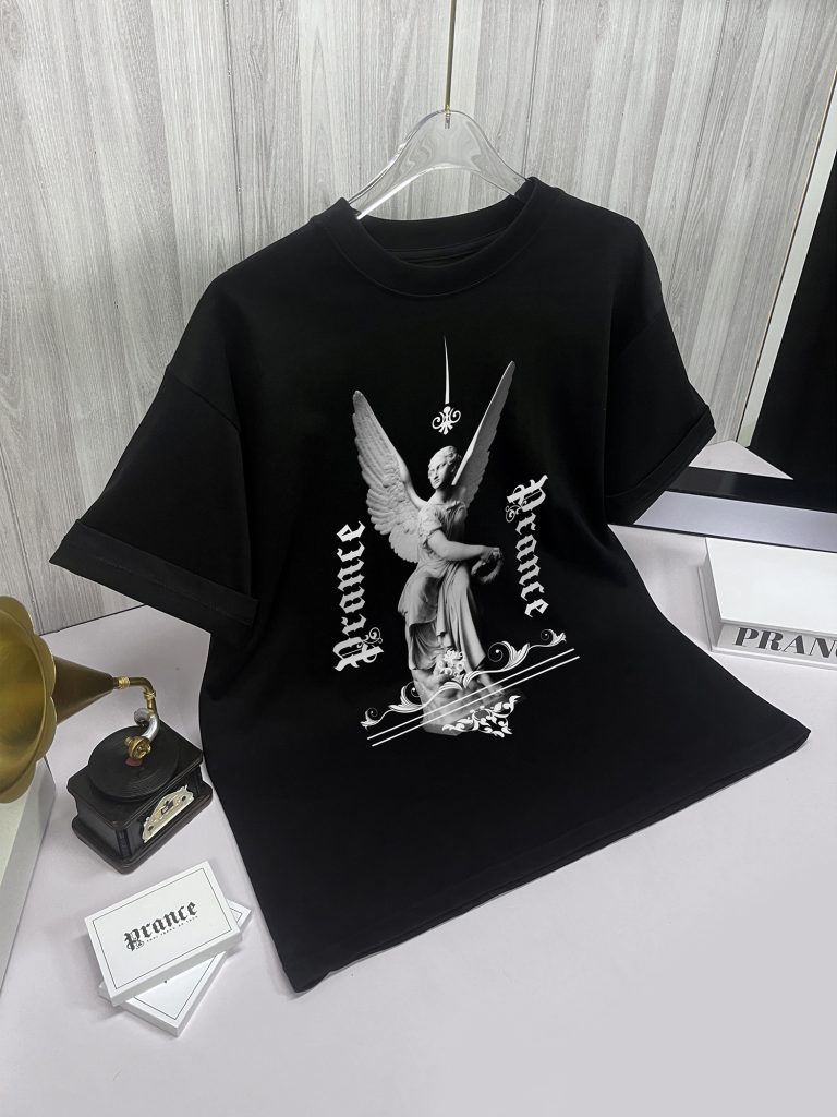 Áo Thun PRANCE S006 Tượng Nữ Thần Wing Local Brand Chất Liệu Cotton 250g Cao Cấp