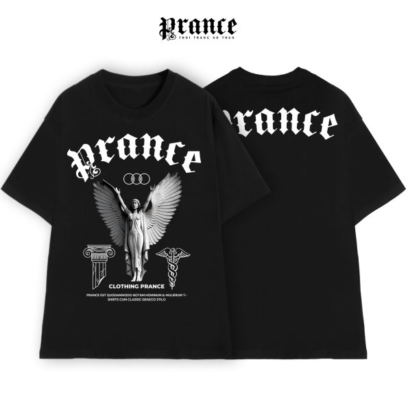 Áo Thun Tượng Nữ Thần PRANCE S005 Local Brand Chất Liệu Cotton 250g Cao Cấp