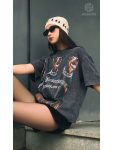 Áo Thun Chó Doberman Form Rộng, Hàng Chính Hãng PRANCE, Cotton 100% 250g Cao Cấp (1)